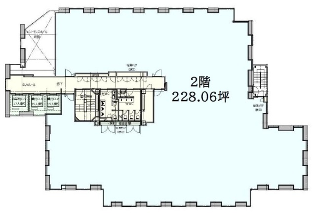 Daiwa秋葉原2F 間取り図