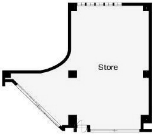 SKセントラルビル1F 間取り図