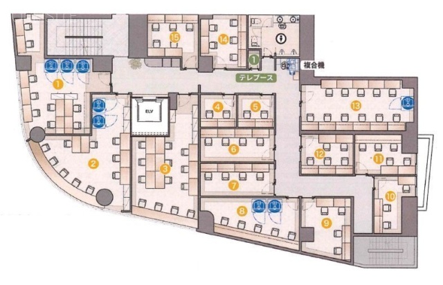 NOW/HERE新宿四谷4006 間取り図