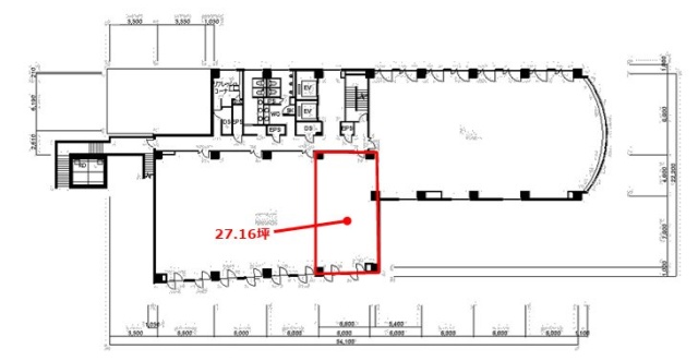ザイマックス八王子ビル3F 間取り図