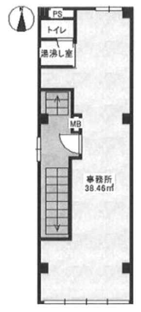 SKビル2F 間取り図
