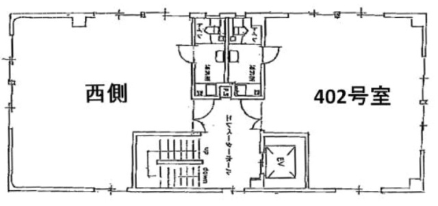 小山第2ビル402 間取り図