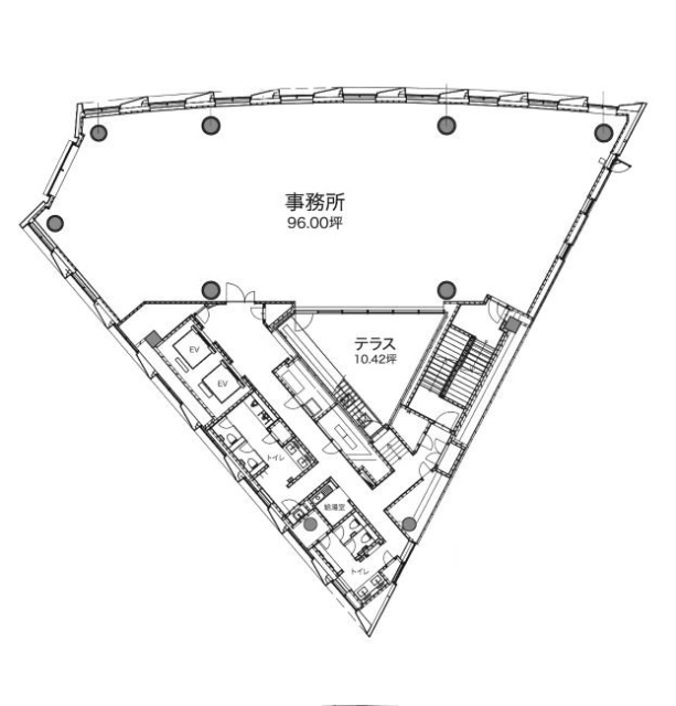 明産霞が関ビルディング8F 間取り図