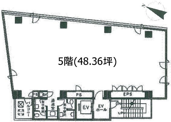 FORECAST新常盤橋5F 間取り図