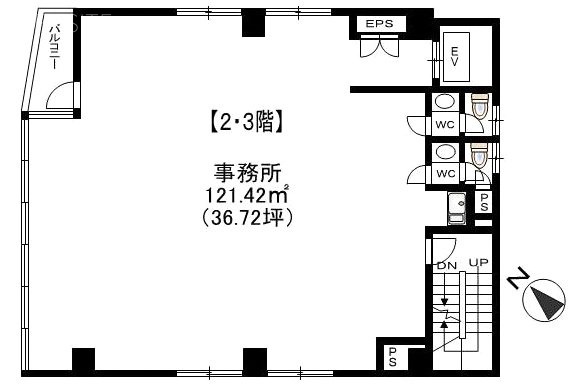 COSMO83F 間取り図