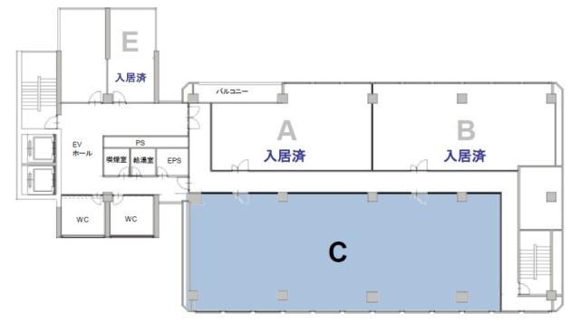 イマス西新宿第一ビルC 間取り図