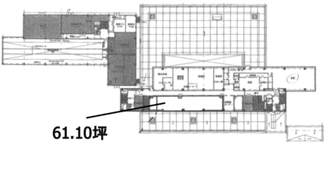 越中島STビル4F 間取り図