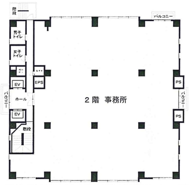 一清ビル本館2F 間取り図