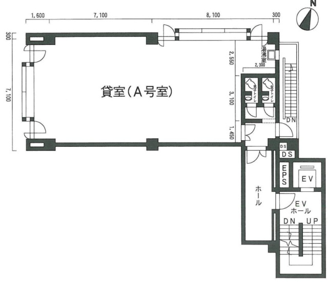 CMビルA 間取り図