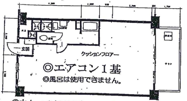 エビス南ビル505 間取り図