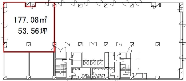 大樹生命上大岡ビル9F 間取り図