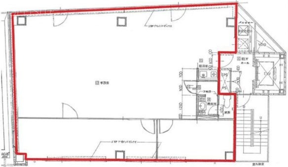 瀬田タツミビル5F 間取り図