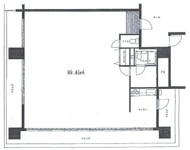 八丁堀NFビル9F 間取り図
