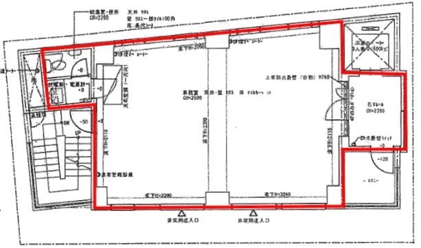 アクタス岩本町4F 間取り図