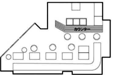 新宿タウンプラザB1F 間取り図