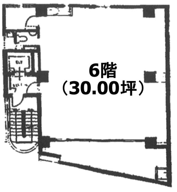 萬水(マンスイ)ビル6F 間取り図