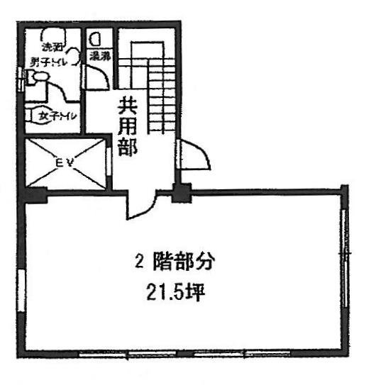 新光ビルA 間取り図