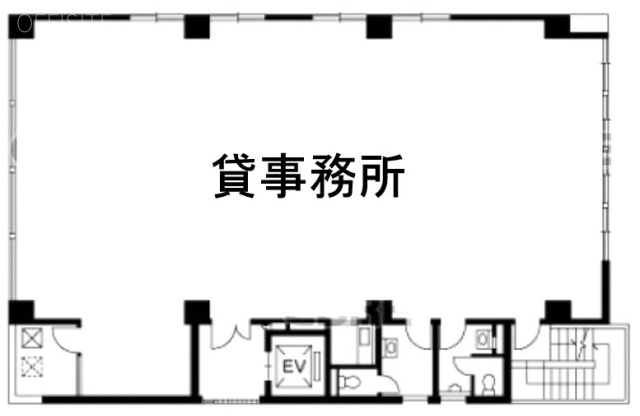 タクトホーム立川ビル5F 間取り図