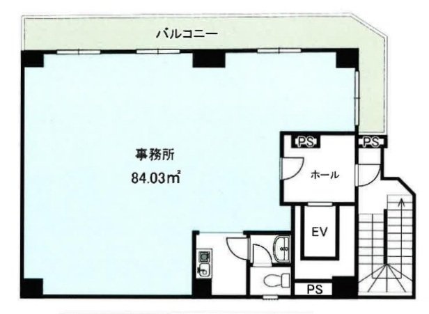 プライム高円寺501 間取り図