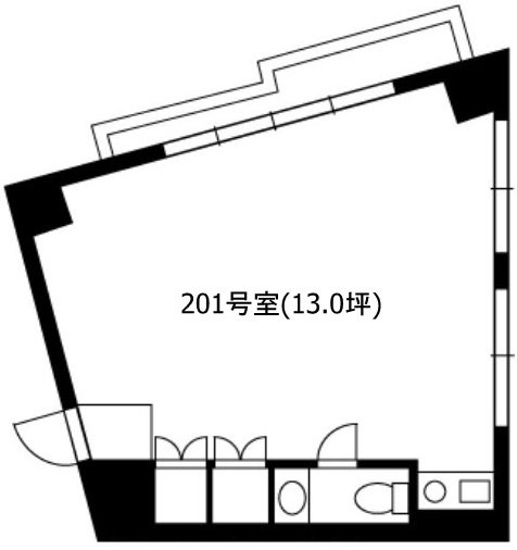 スカイビュー246201 間取り図