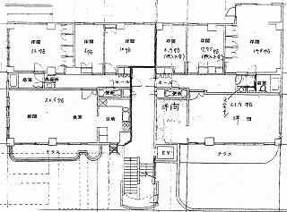 オークハウス102 間取り図