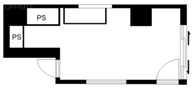 FYRA GINZAビル1F 間取り図