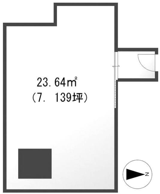 NS2ビル1F 間取り図