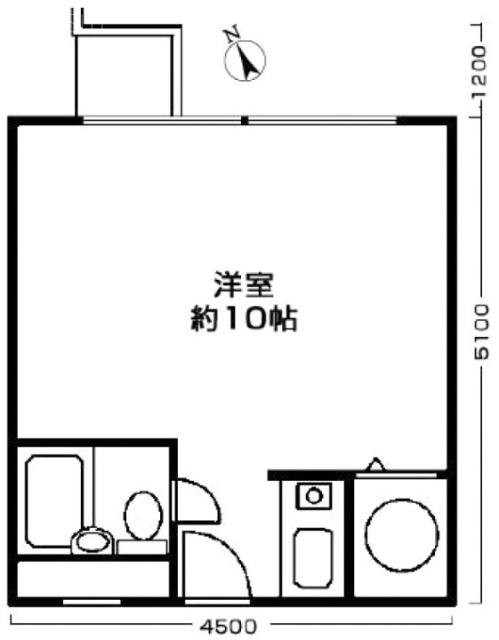 プライム赤坂ビル4F 間取り図