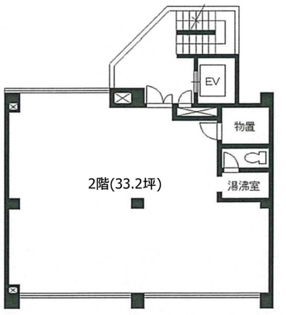 コア原宿ビル2F 間取り図