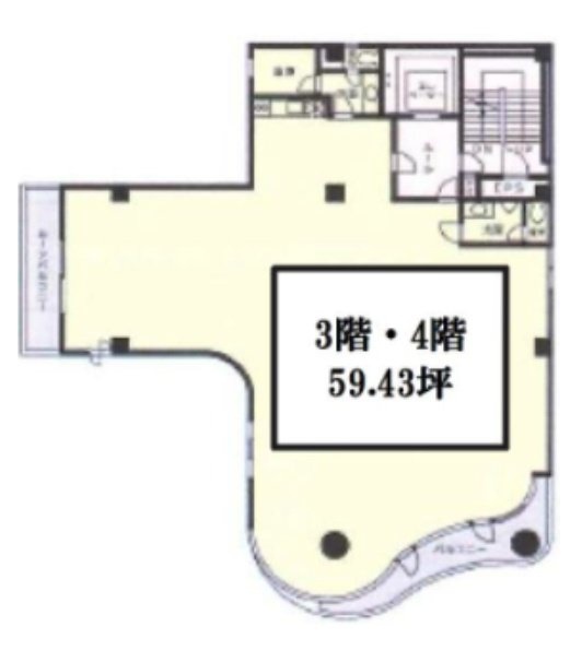 BIZ原宿ビル3F 間取り図