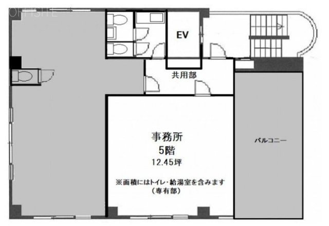 第一野村ビル5F 間取り図