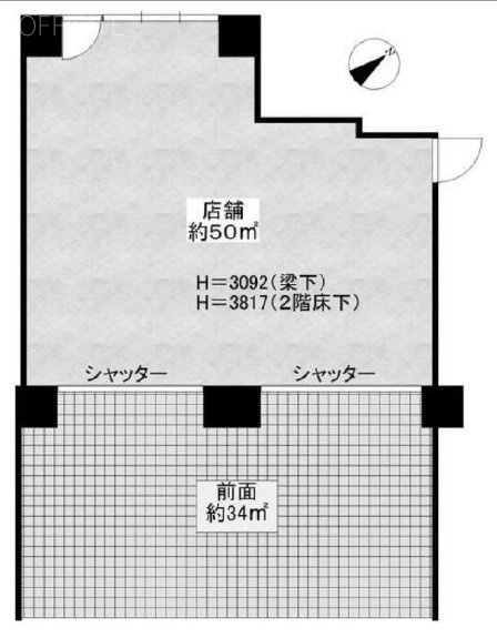 南エンタープライズ東日暮里ビル1F 間取り図