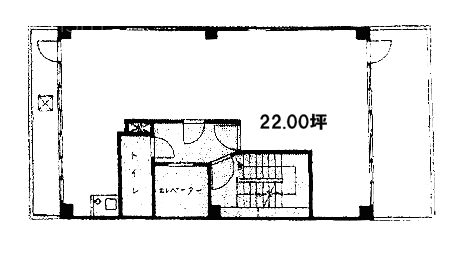 土屋第2ビル4F 間取り図