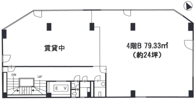 秋元ビルB 間取り図