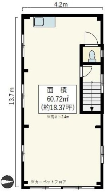 ISビル3F 間取り図