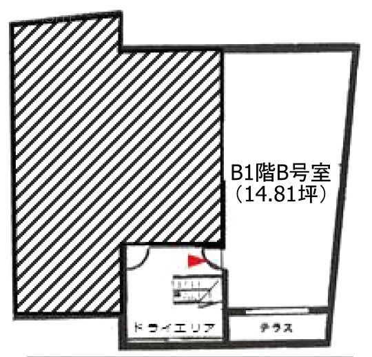 フロムレッドB 間取り図