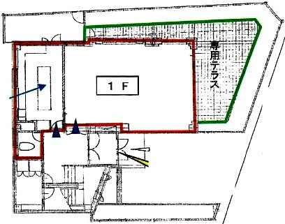 NISHIAZABU3951F 間取り図