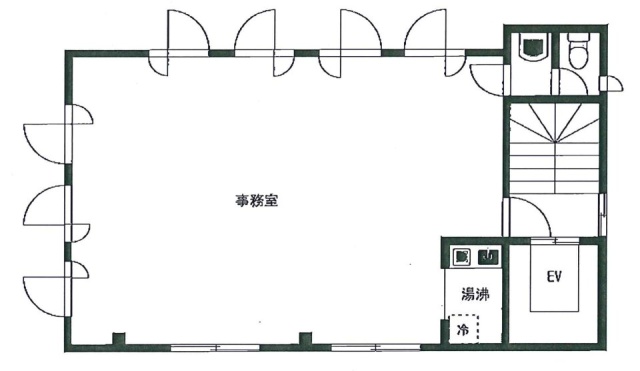 こくさんビル4F 間取り図