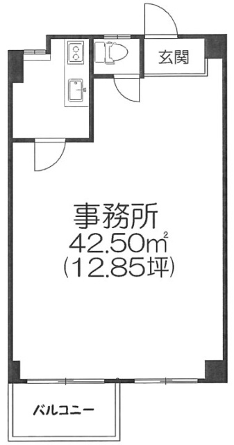 ファースト小岩マンション903 間取り図