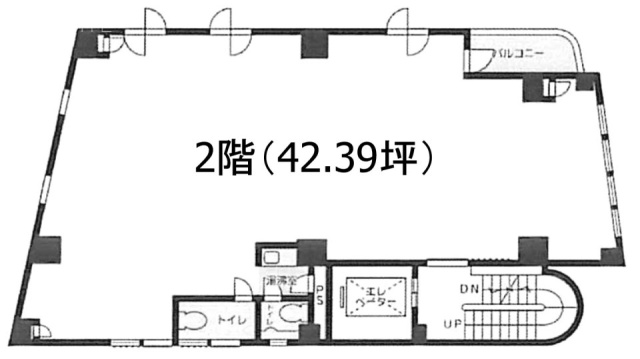 原宿山田ビル2F 間取り図