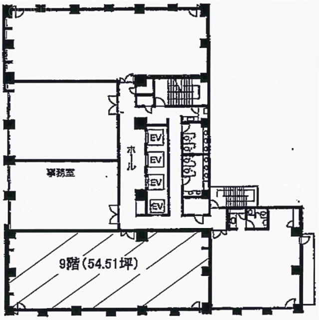 アーバンセンター新宿ビル9F 間取り図