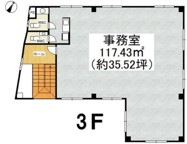 ハナザワ新千葉ビル1F 間取り図