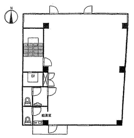 本郷アサヒビル4F 間取り図