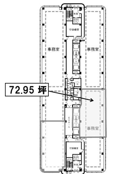 横浜STビル15F 間取り図