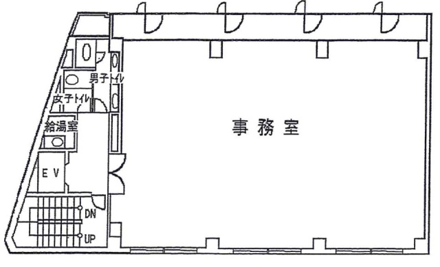 橋本ビル2F 間取り図