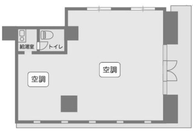 スカイコート神田第3101 間取り図