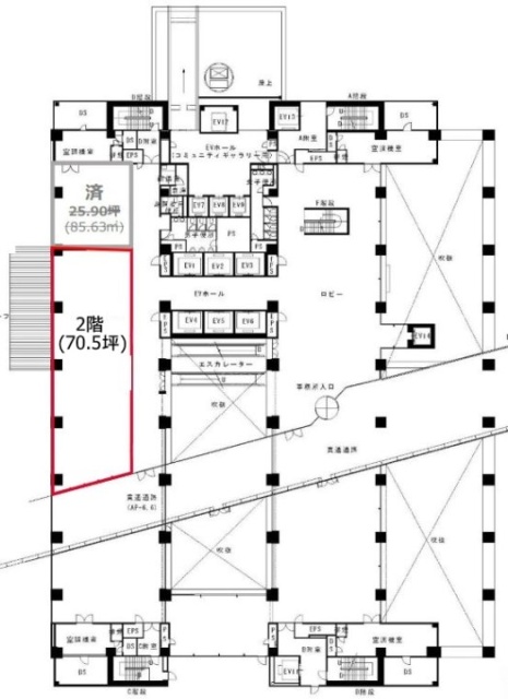 リバーサイド隅田2F 間取り図