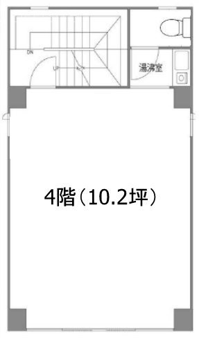 亀島ビル4F 間取り図