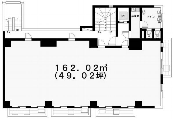 第二扇屋ビル2F 間取り図