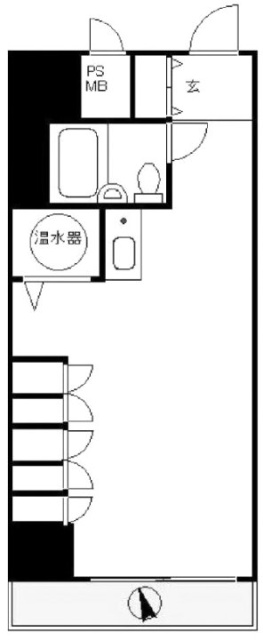 藤和新宿コープ603 間取り図